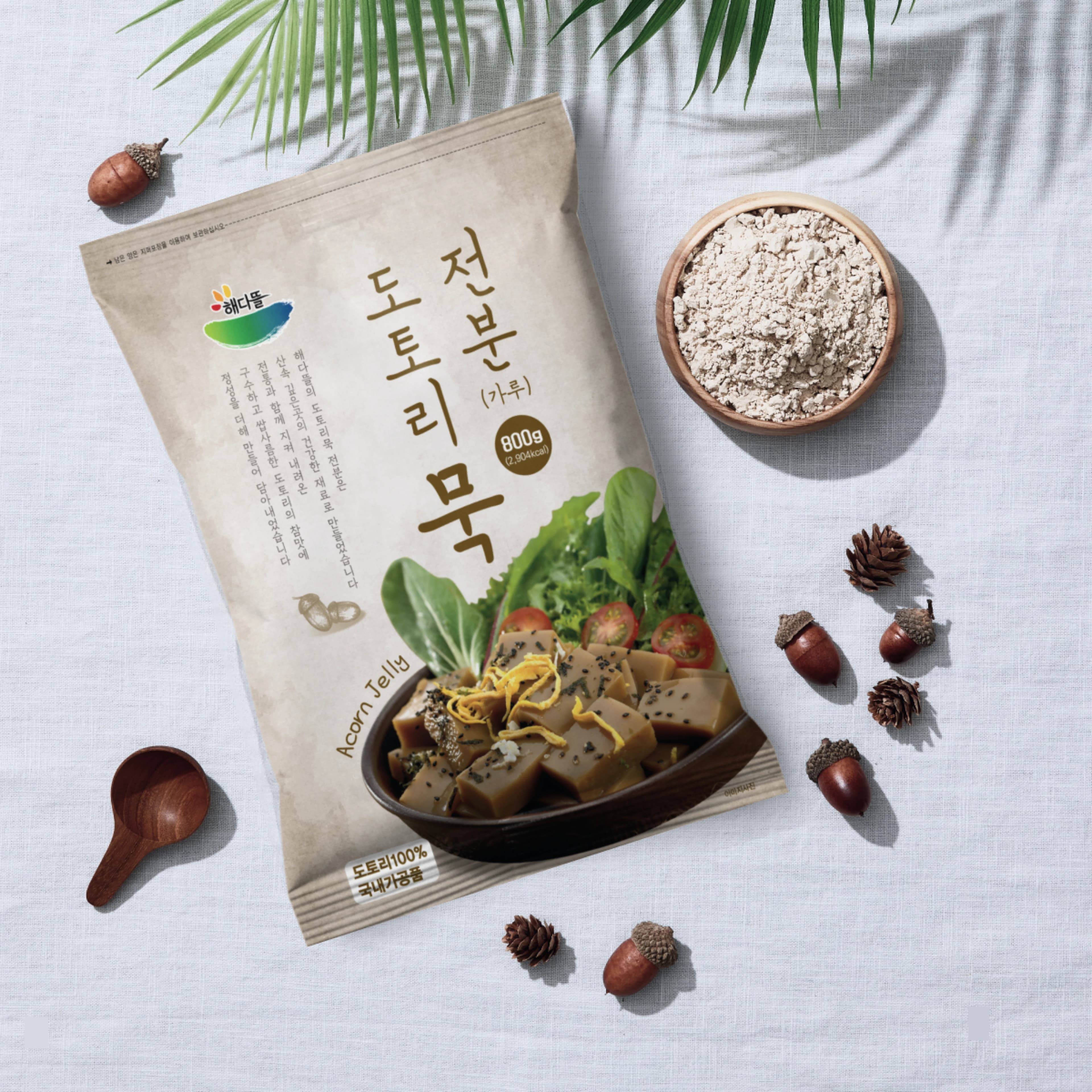 국내가공 도토리묵가루